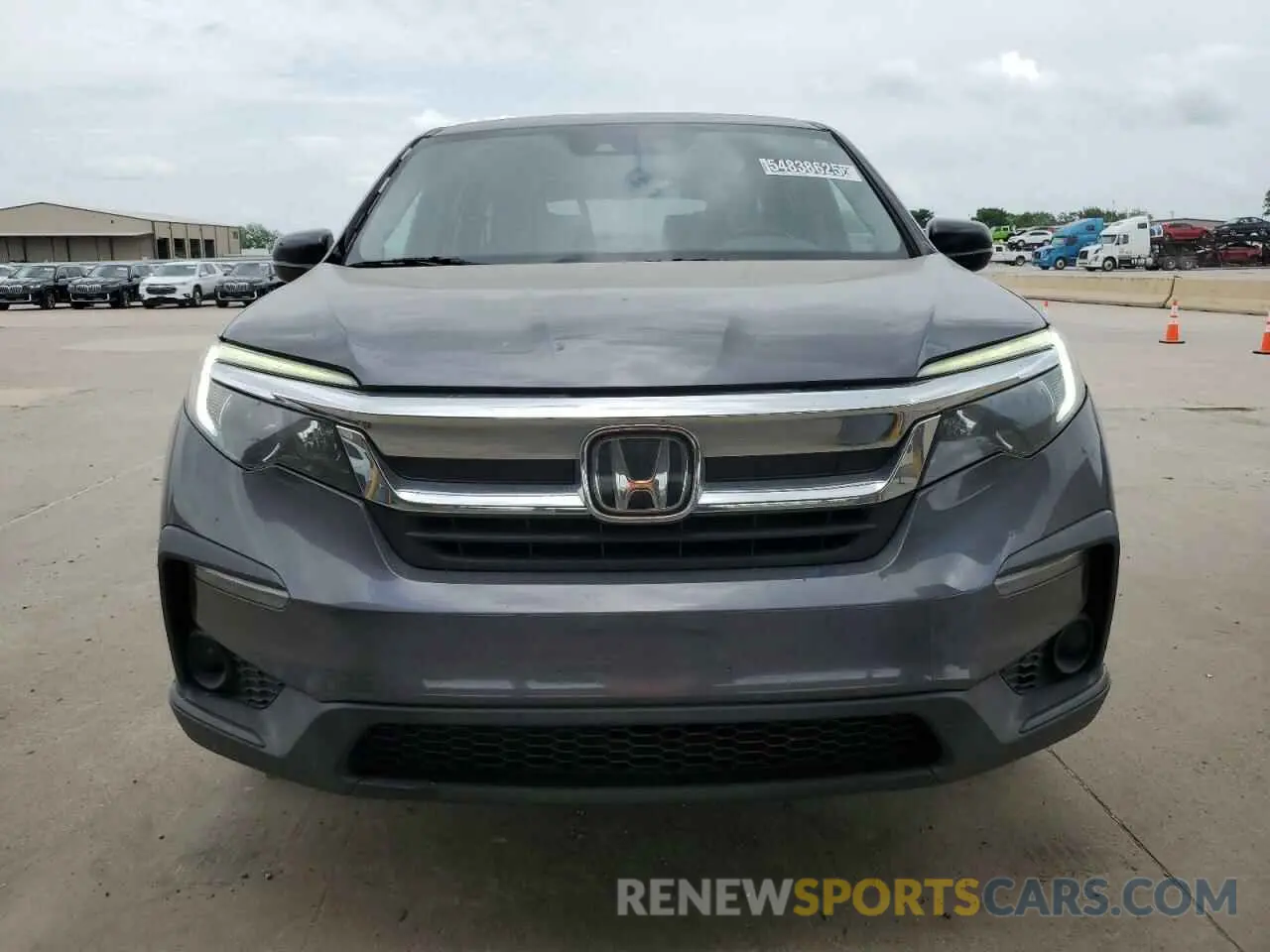 5 Photograph of a damaged car 5FNYF5H16MB008610 HONDA PILOT 2021