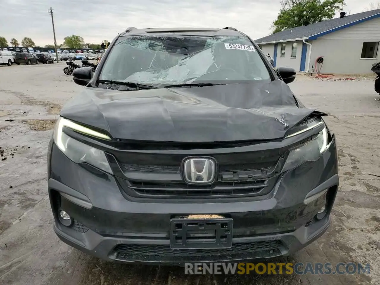 5 Photograph of a damaged car 5FNYF5H20MB005405 HONDA PILOT 2021