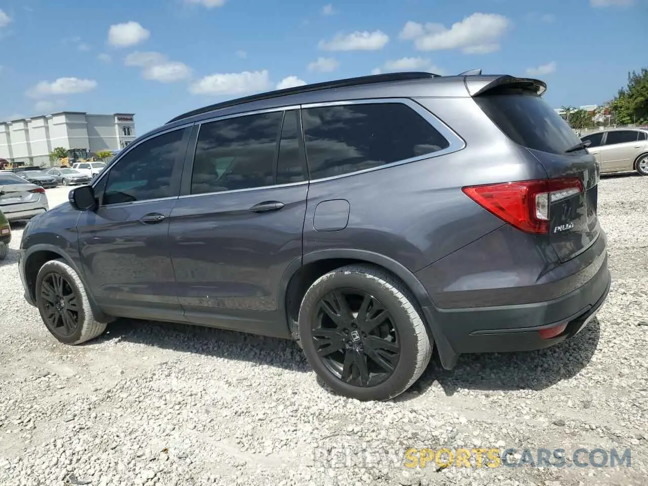 2 Фотография поврежденного автомобиля 5FNYF5H21MB037702 HONDA PILOT 2021