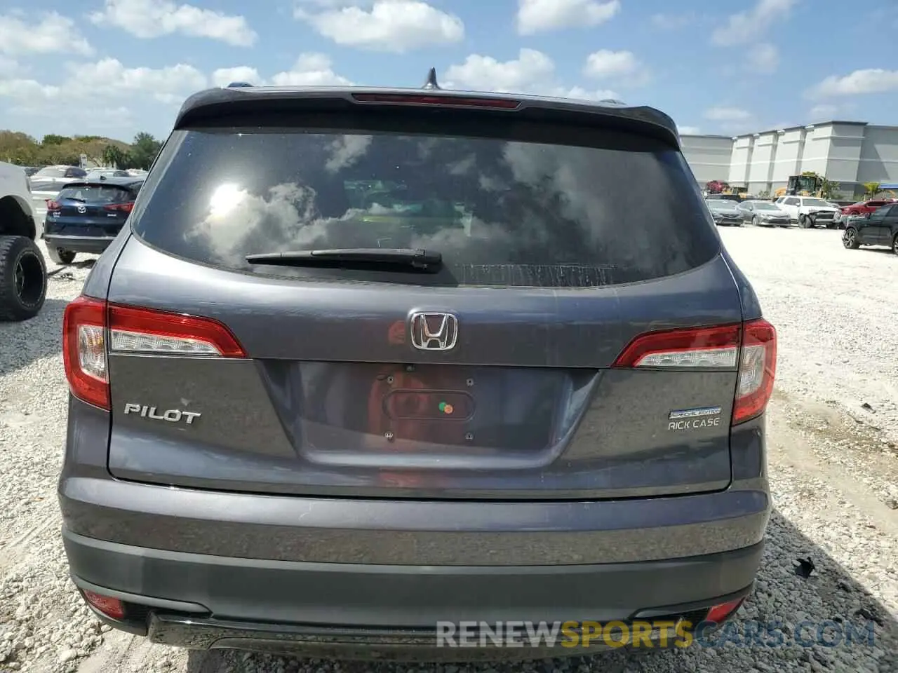 6 Фотография поврежденного автомобиля 5FNYF5H21MB037702 HONDA PILOT 2021