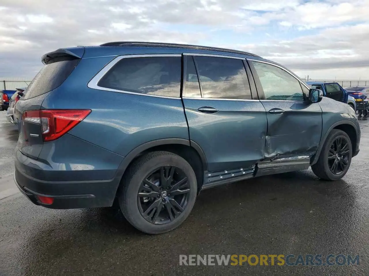 3 Фотография поврежденного автомобиля 5FNYF5H22MB012811 HONDA PILOT 2021