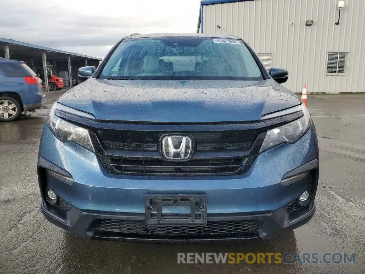 5 Фотография поврежденного автомобиля 5FNYF5H22MB012811 HONDA PILOT 2021