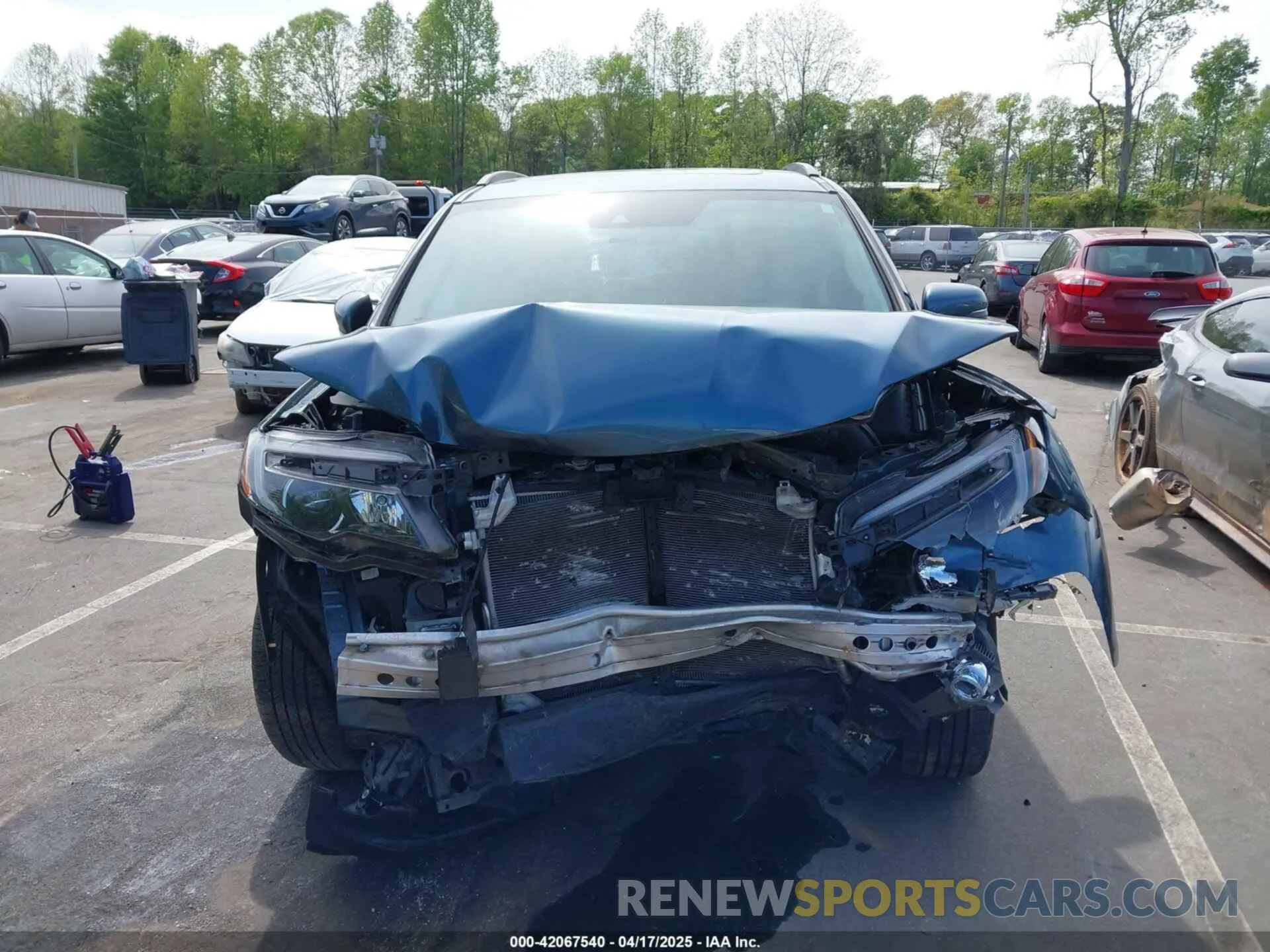 13 Photograph of a damaged car 5FNYF5H23MB008041 HONDA PILOT 2021