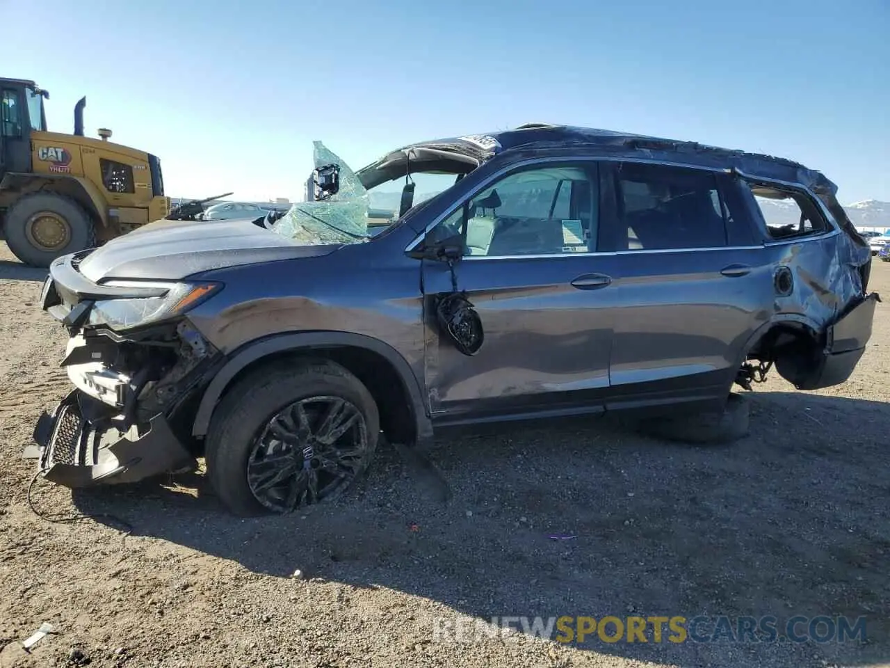 1 Фотография поврежденного автомобиля 5FNYF5H24MB040819 HONDA PILOT 2021
