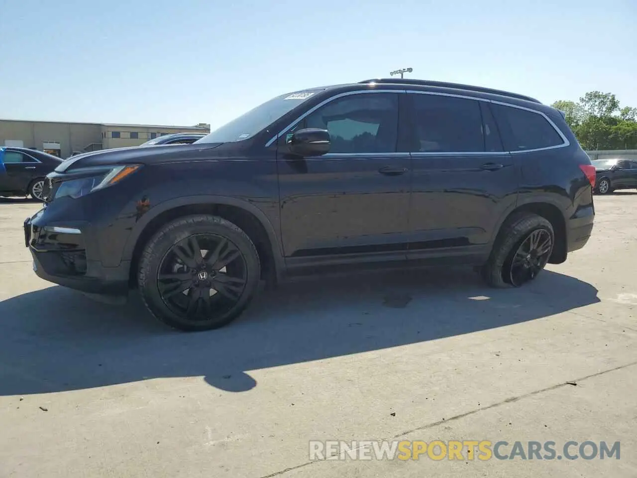 1 Photograph of a damaged car 5FNYF5H25MB006226 HONDA PILOT 2021