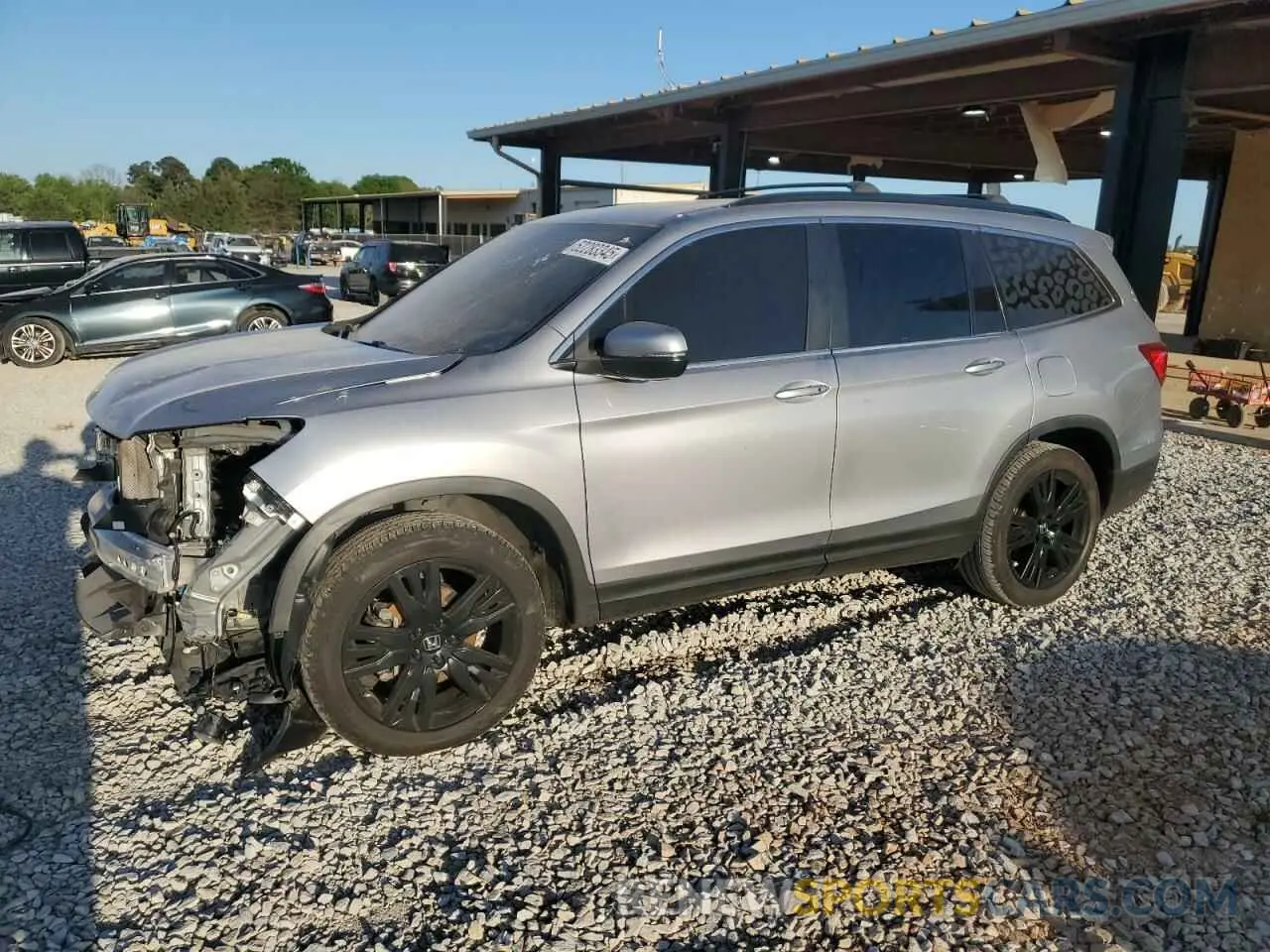 1 Фотография поврежденного автомобиля 5FNYF5H26MB031331 HONDA PILOT 2021