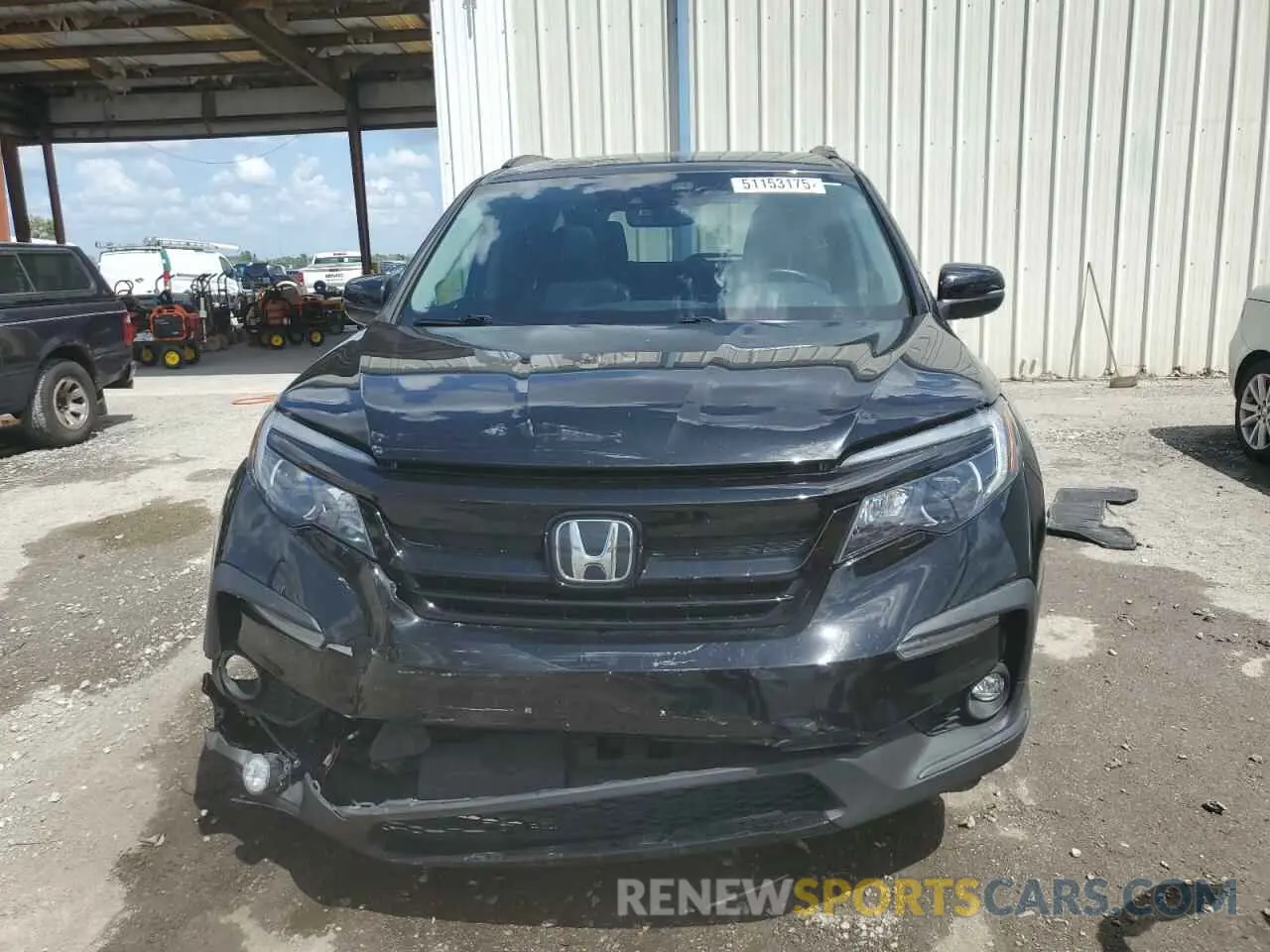 5 Photograph of a damaged car 5FNYF5H26MB047268 HONDA PILOT 2021