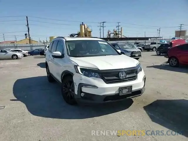 12 Photograph of a damaged car 5FNYF5H27MB035842 HONDA PILOT 2021