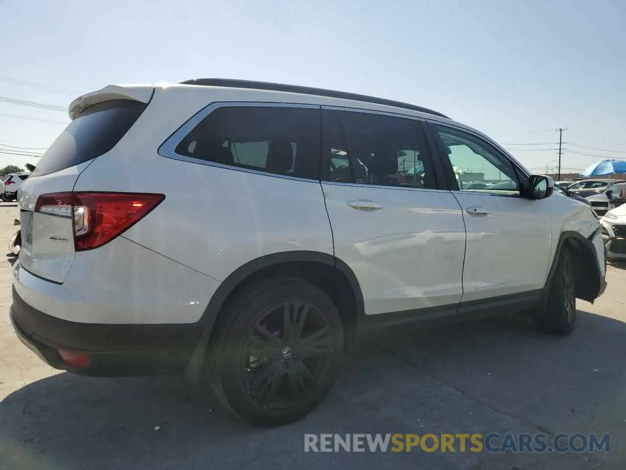 3 Photograph of a damaged car 5FNYF5H27MB035842 HONDA PILOT 2021