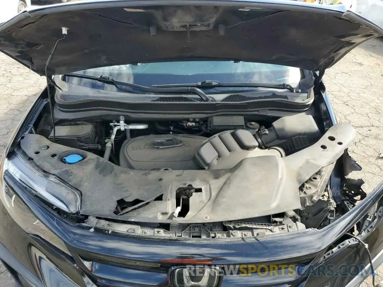 12 Фотография поврежденного автомобиля 5FNYF5H28MB019620 HONDA PILOT 2021