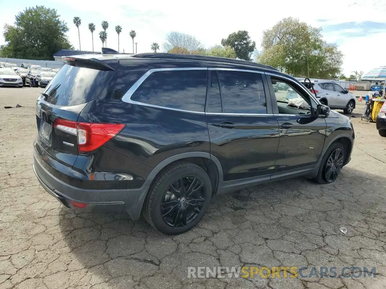 3 Фотография поврежденного автомобиля 5FNYF5H28MB019620 HONDA PILOT 2021