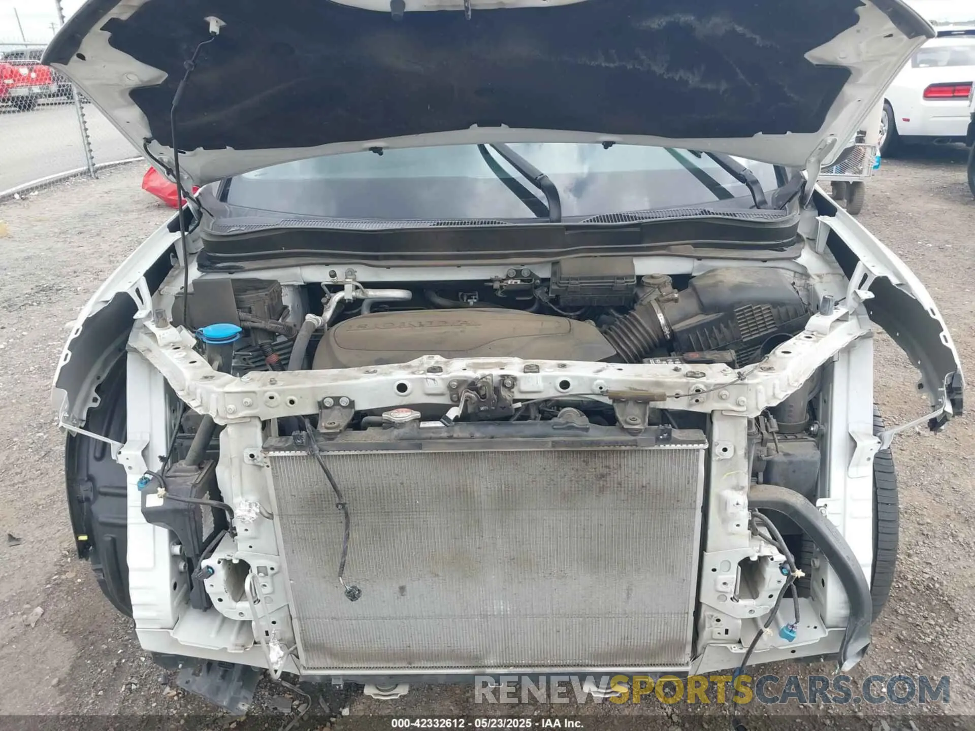 10 Photograph of a damaged car 5FNYF5H29MB005354 HONDA PILOT 2021