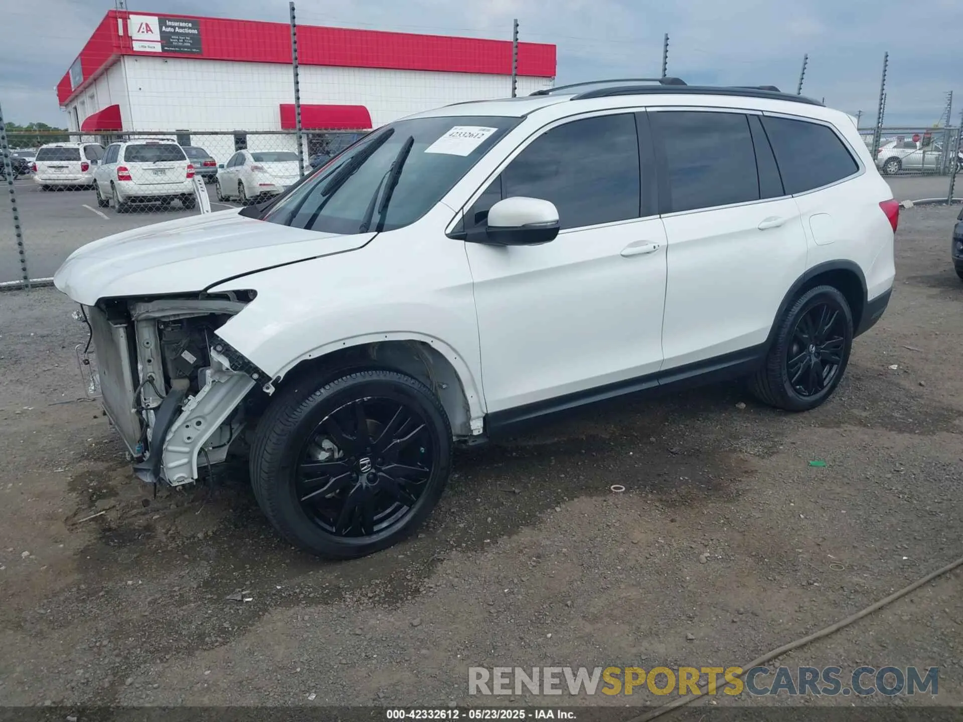 2 Photograph of a damaged car 5FNYF5H29MB005354 HONDA PILOT 2021