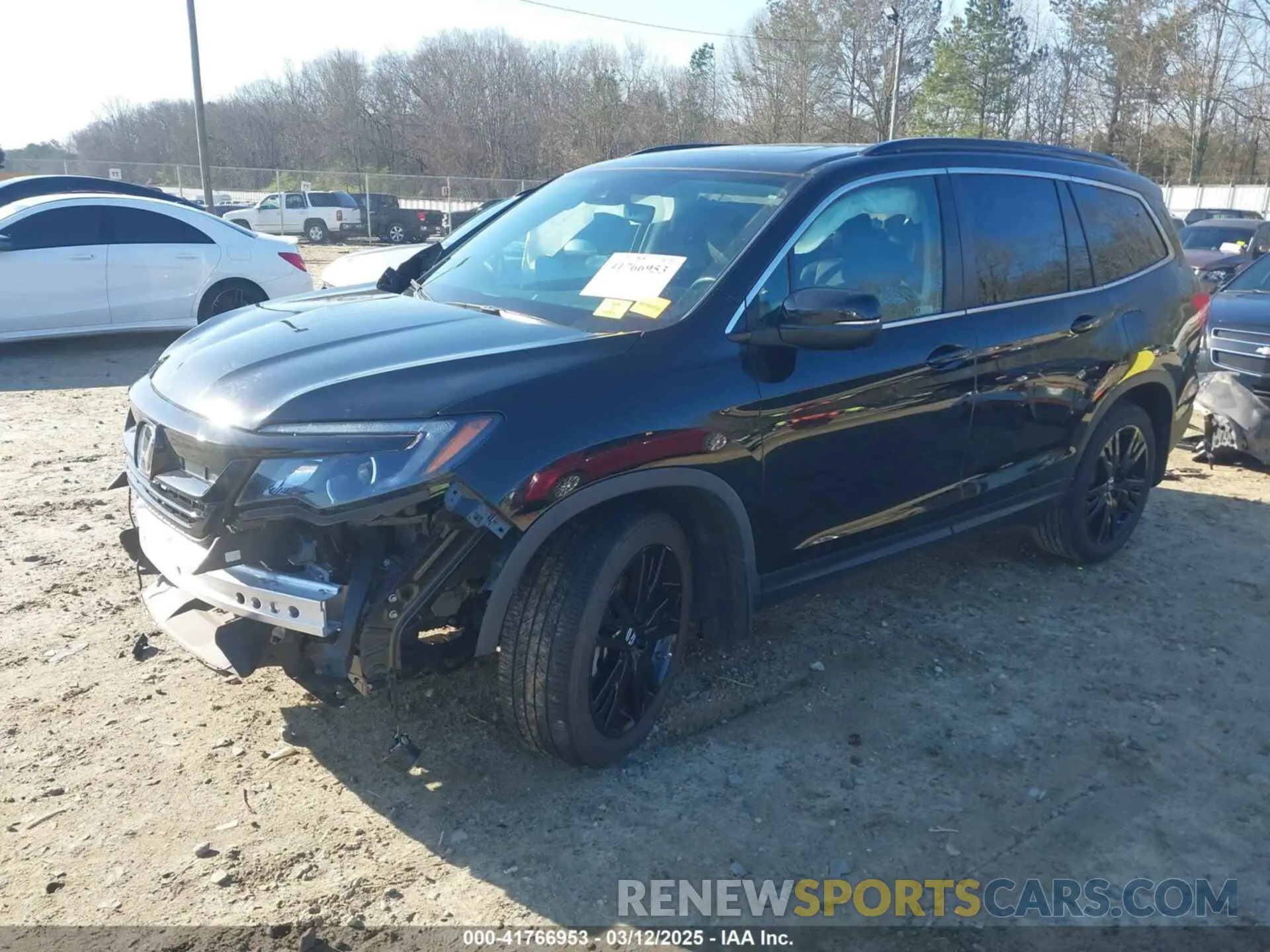 2 Фотография поврежденного автомобиля 5FNYF5H2XMB036077 HONDA PILOT 2021