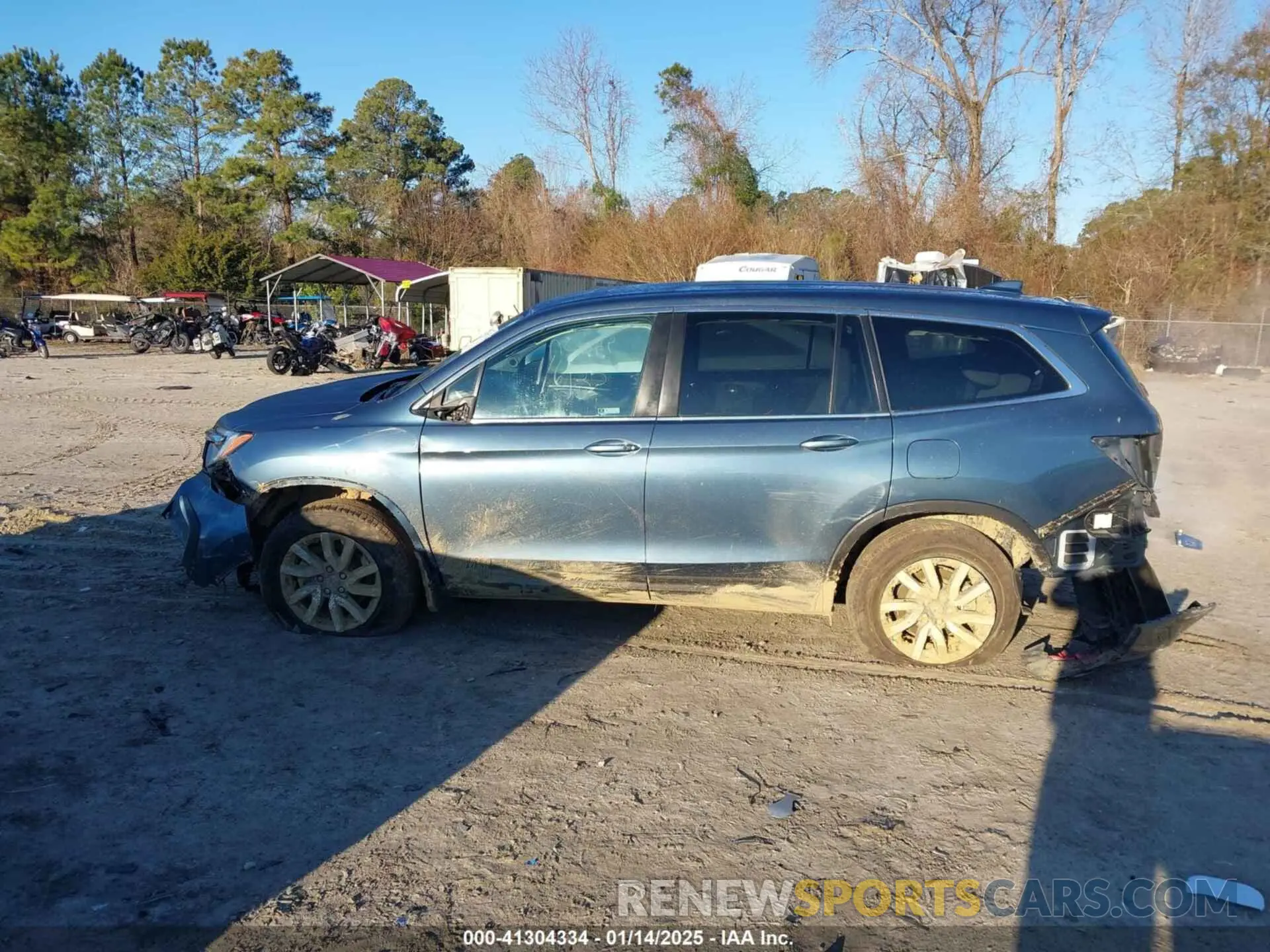 14 Фотография поврежденного автомобиля 5FNYF5H33MB004693 HONDA PILOT 2021