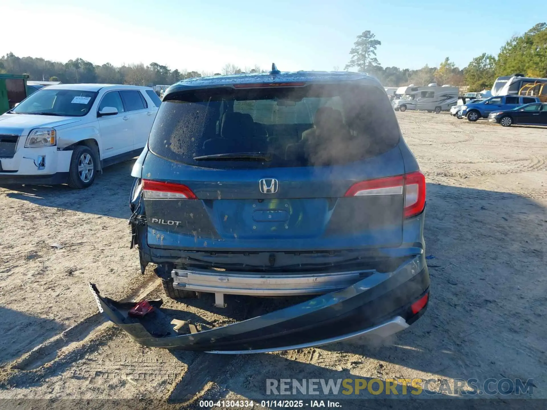 16 Фотография поврежденного автомобиля 5FNYF5H33MB004693 HONDA PILOT 2021