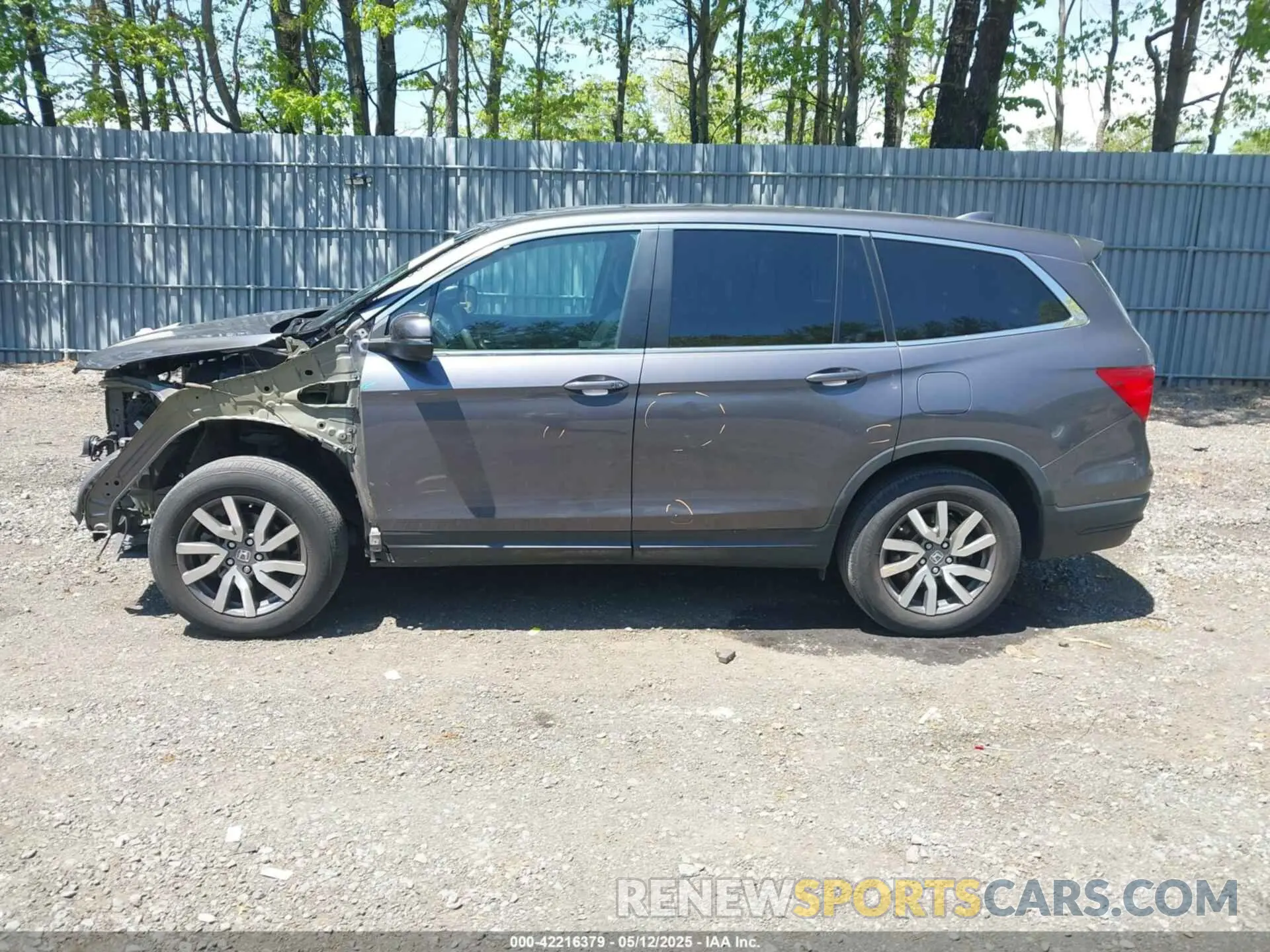 14 Photograph of a damaged car 5FNYF5H35MB013590 HONDA PILOT 2021
