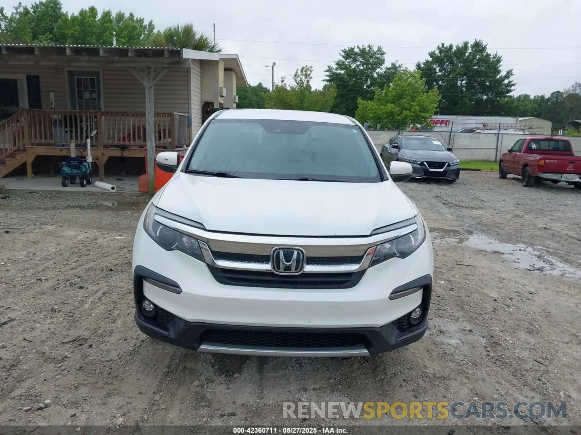 12 Photograph of a damaged car 5FNYF5H35MB016697 HONDA PILOT 2021