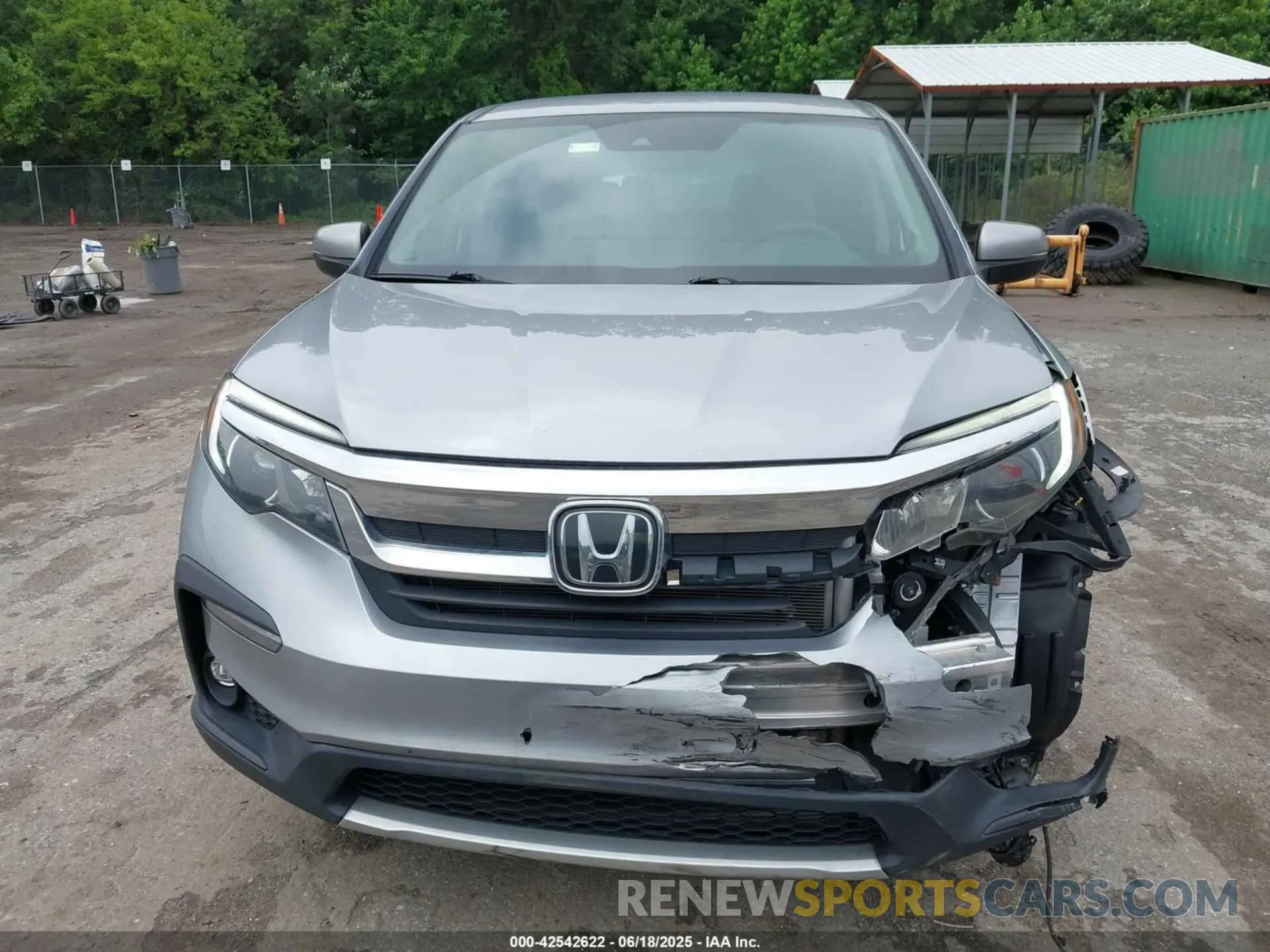 12 Photograph of a damaged car 5FNYF5H36MB039437 HONDA PILOT 2021