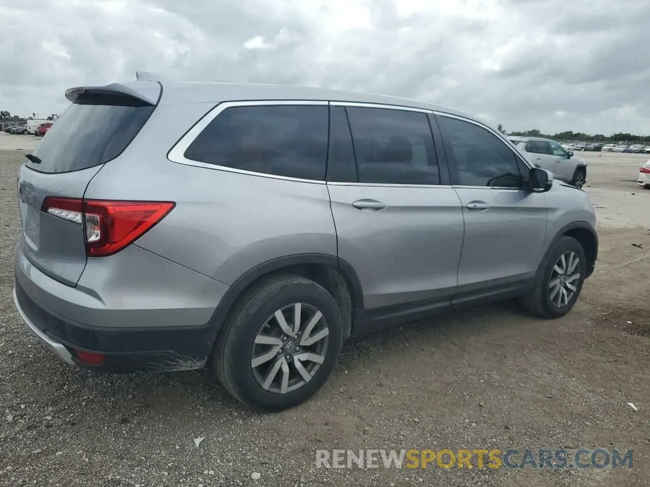 3 Фотография поврежденного автомобиля 5FNYF5H38MB029119 HONDA PILOT 2021