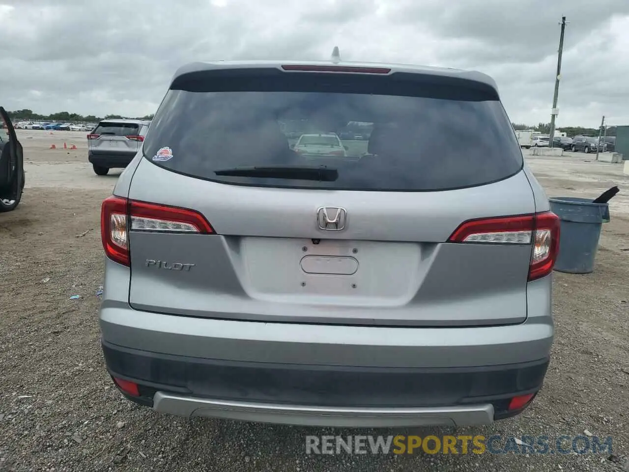 6 Фотография поврежденного автомобиля 5FNYF5H38MB029119 HONDA PILOT 2021