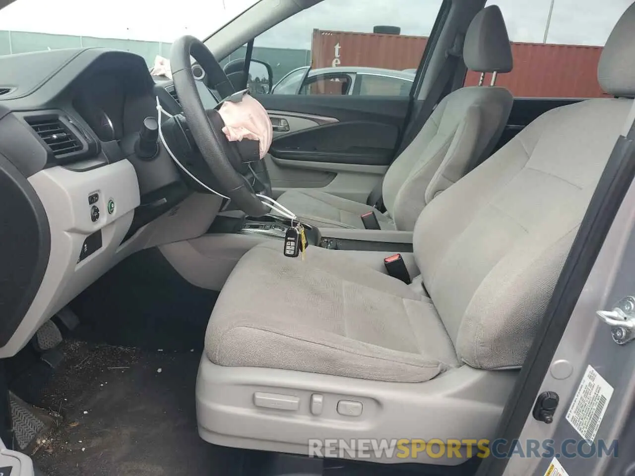 7 Фотография поврежденного автомобиля 5FNYF5H38MB029119 HONDA PILOT 2021