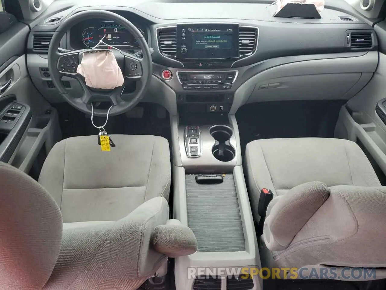 8 Фотография поврежденного автомобиля 5FNYF5H38MB029119 HONDA PILOT 2021