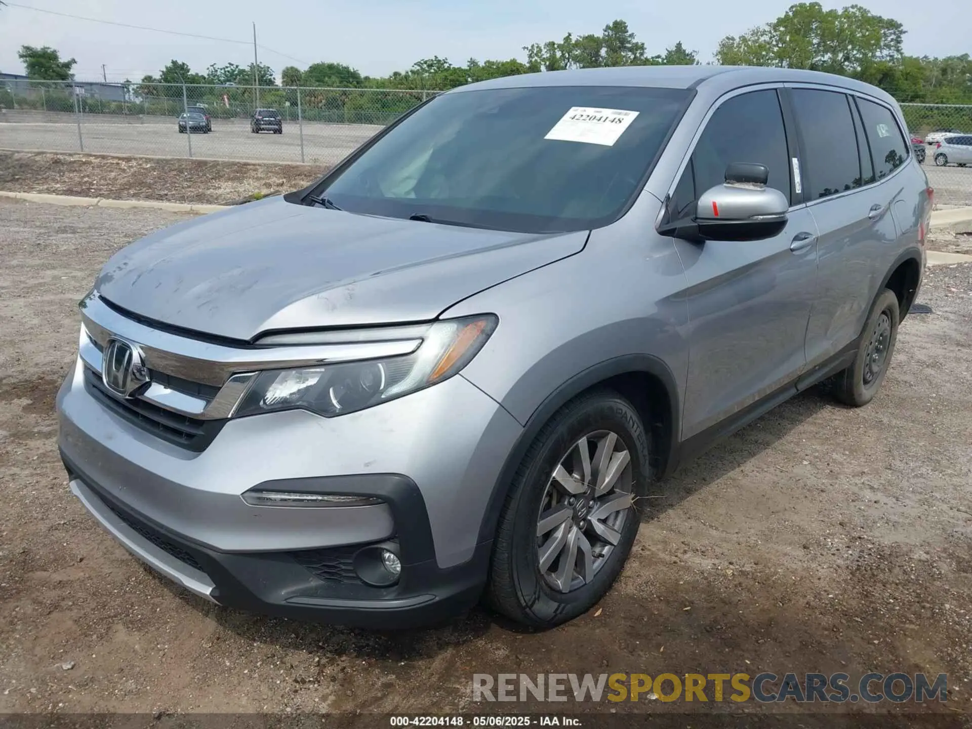 2 Фотография поврежденного автомобиля 5FNYF5H3XMB030112 HONDA PILOT 2021