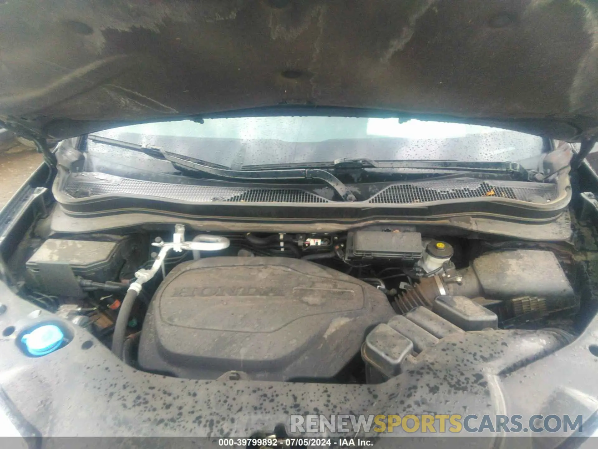 10 Фотография поврежденного автомобиля 5FNYF5H50MB011165 HONDA PILOT 2021