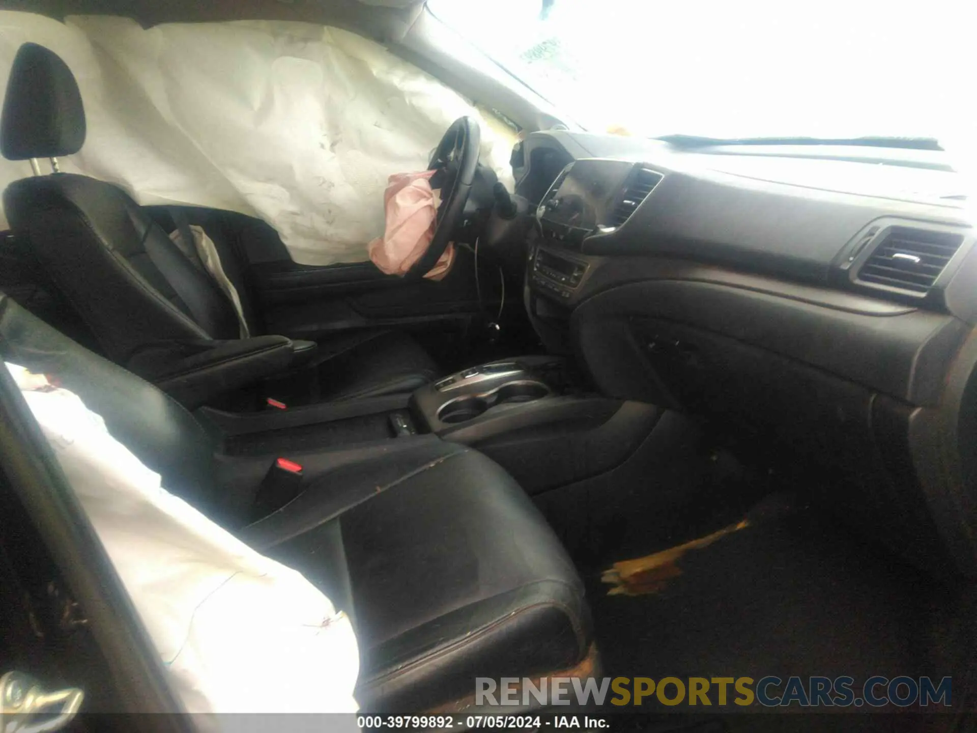 5 Фотография поврежденного автомобиля 5FNYF5H50MB011165 HONDA PILOT 2021