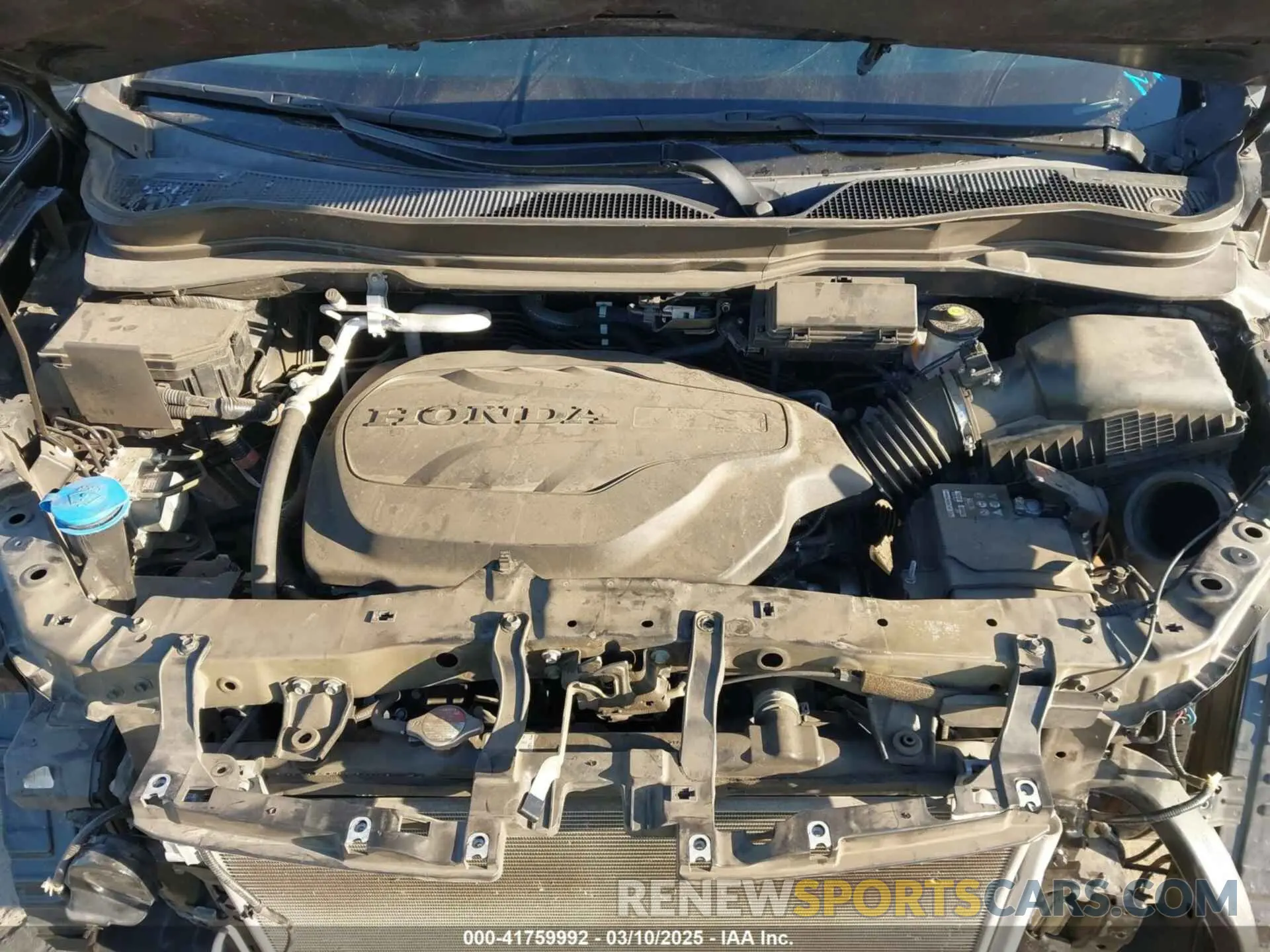 10 Photograph of a damaged car 5FNYF5H51MB004516 HONDA PILOT 2021