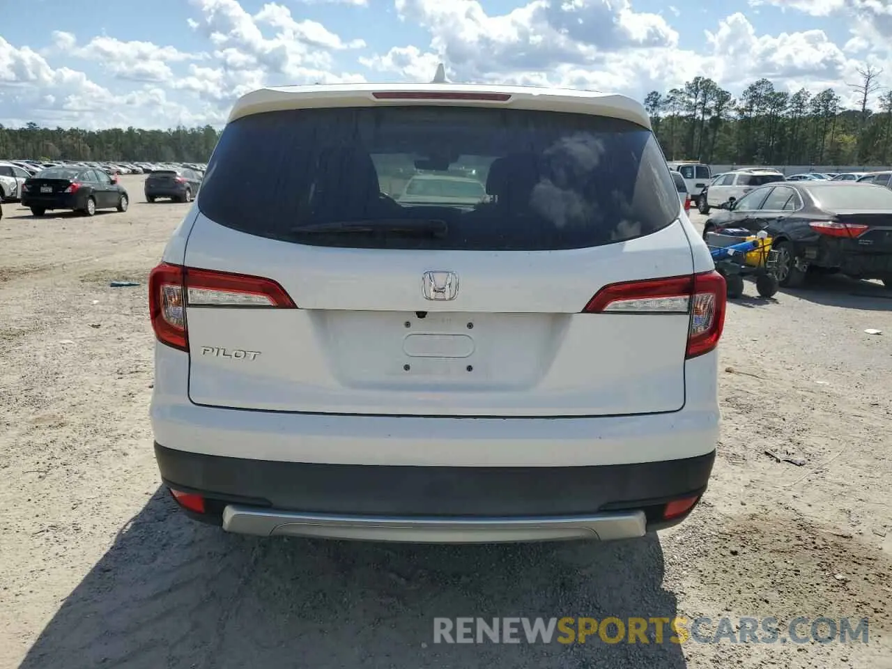 6 Photograph of a damaged car 5FNYF5H51MB020683 HONDA PILOT 2021