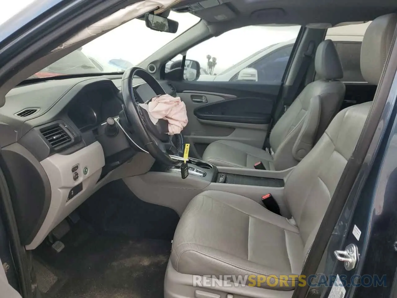7 Фотография поврежденного автомобиля 5FNYF5H51MB042442 HONDA PILOT 2021