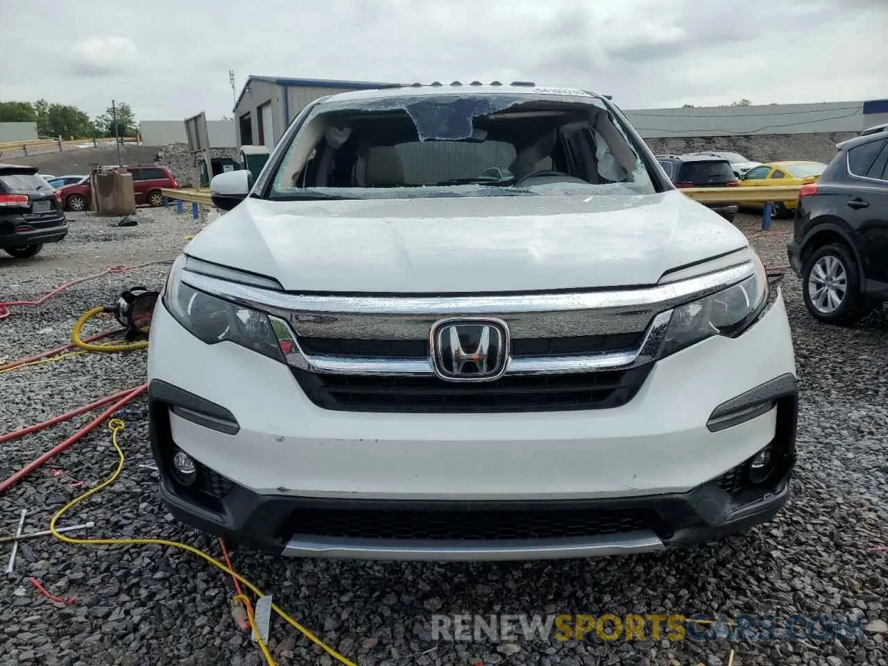 5 Фотография поврежденного автомобиля 5FNYF5H53MB024153 HONDA PILOT 2021