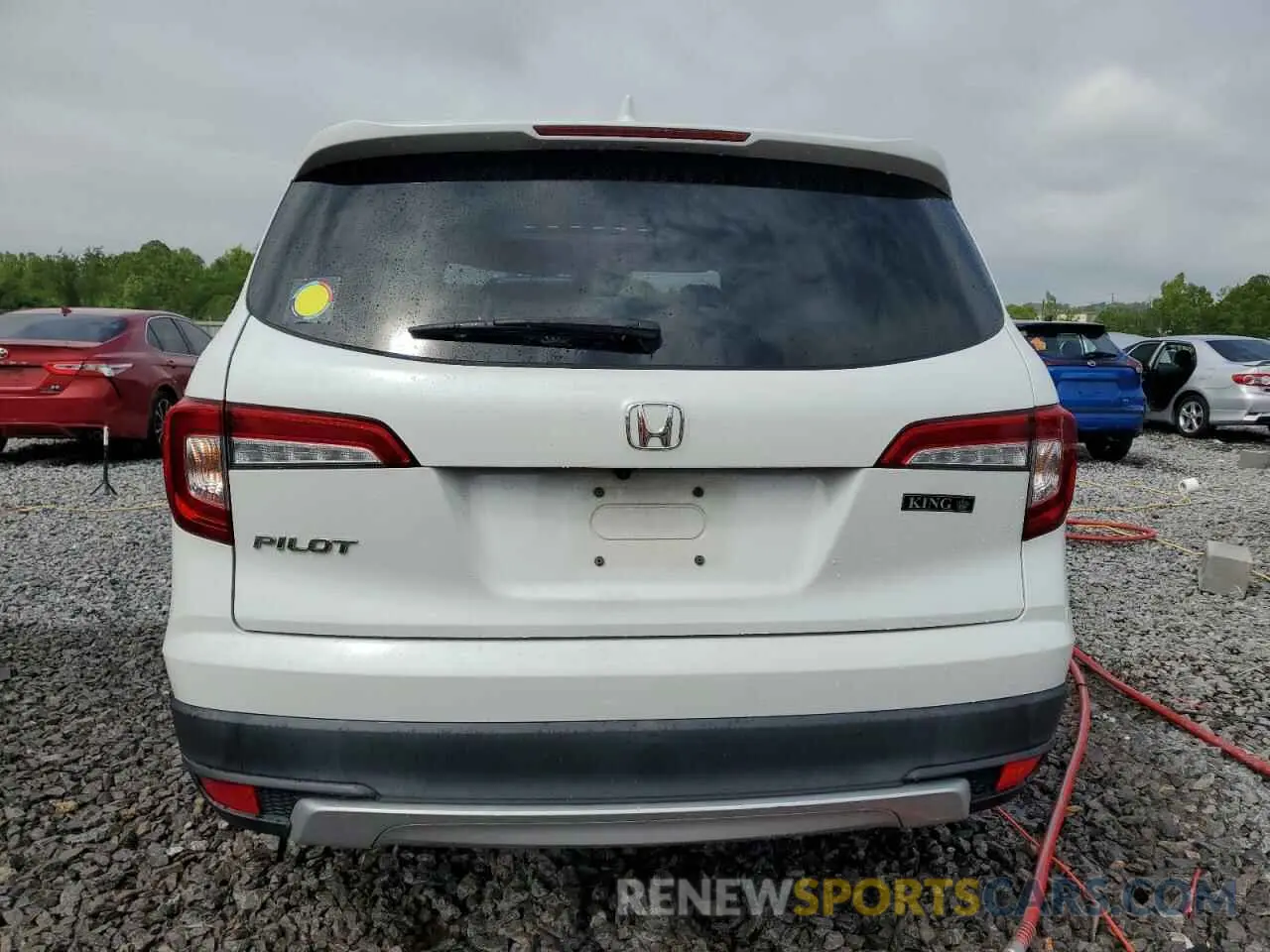 6 Фотография поврежденного автомобиля 5FNYF5H53MB024153 HONDA PILOT 2021