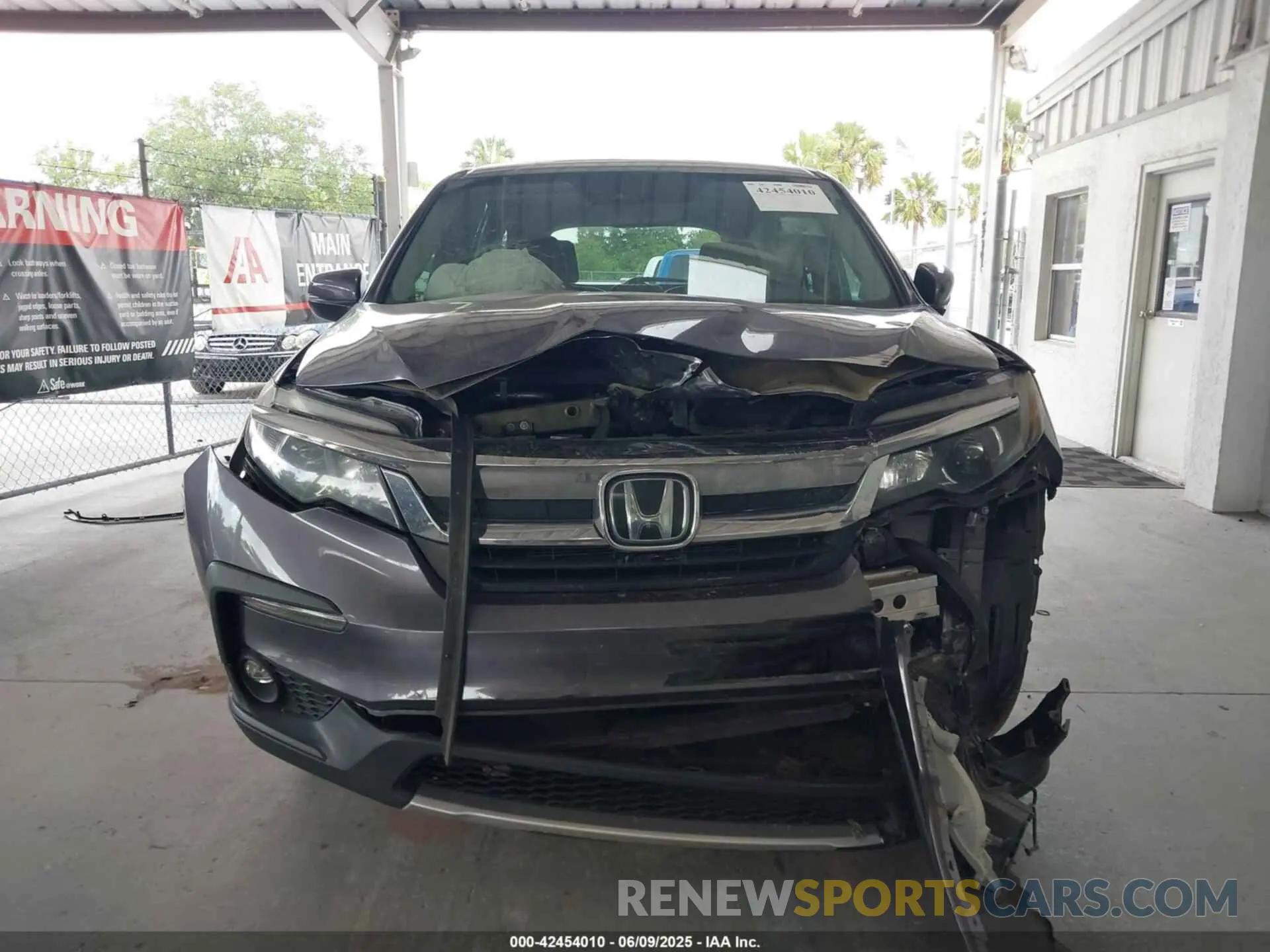 13 Фотография поврежденного автомобиля 5FNYF5H53MB030907 HONDA PILOT 2021