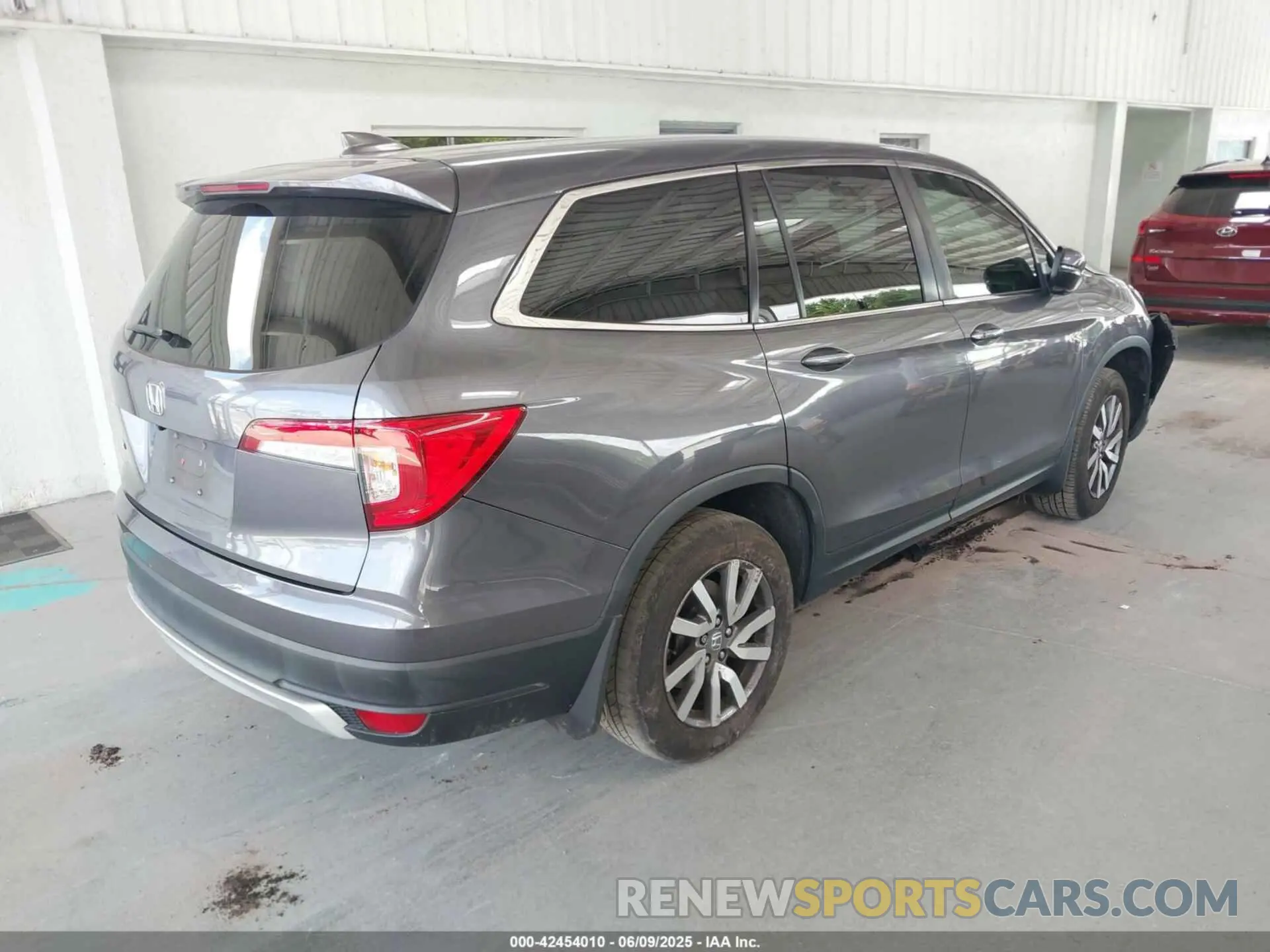 4 Фотография поврежденного автомобиля 5FNYF5H53MB030907 HONDA PILOT 2021
