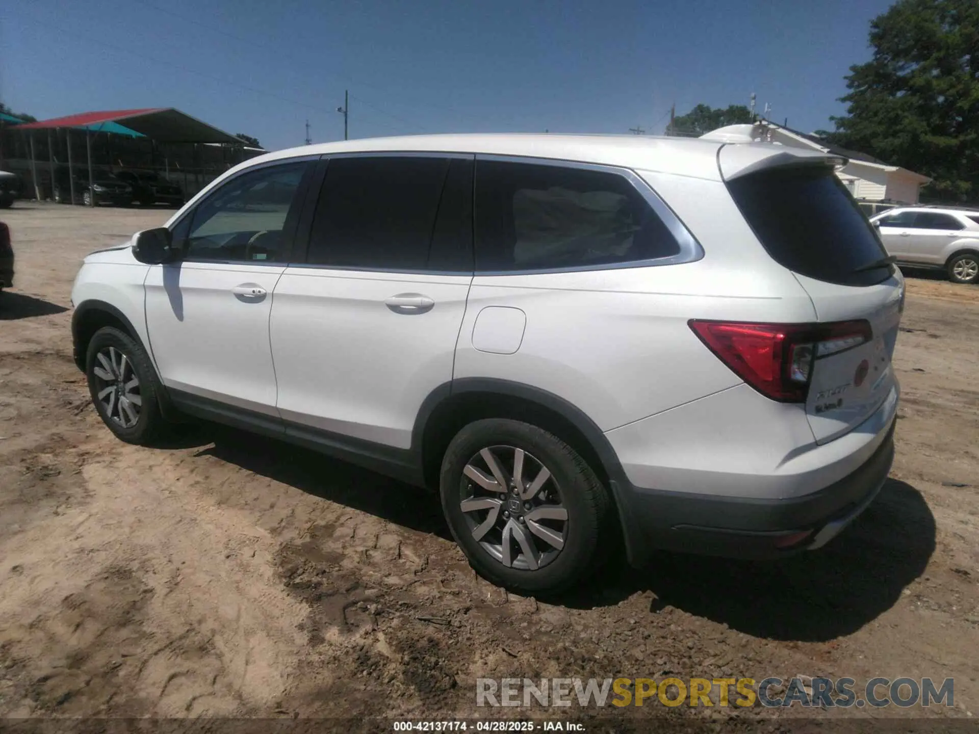 3 Фотография поврежденного автомобиля 5FNYF5H54MB031807 HONDA PILOT 2021