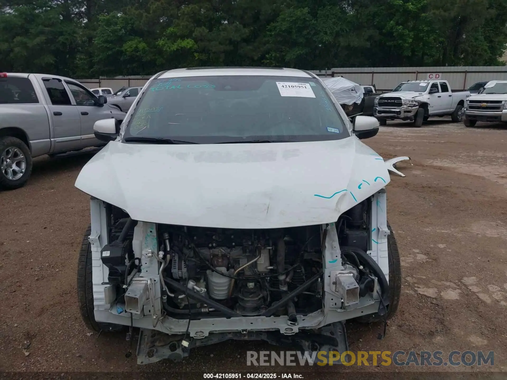 6 Photograph of a damaged car 5FNYF5H55MB028821 HONDA PILOT 2021