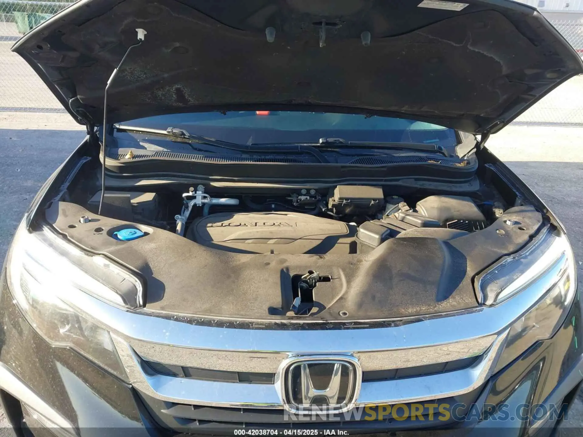 10 Фотография поврежденного автомобиля 5FNYF5H55MB044677 HONDA PILOT 2021