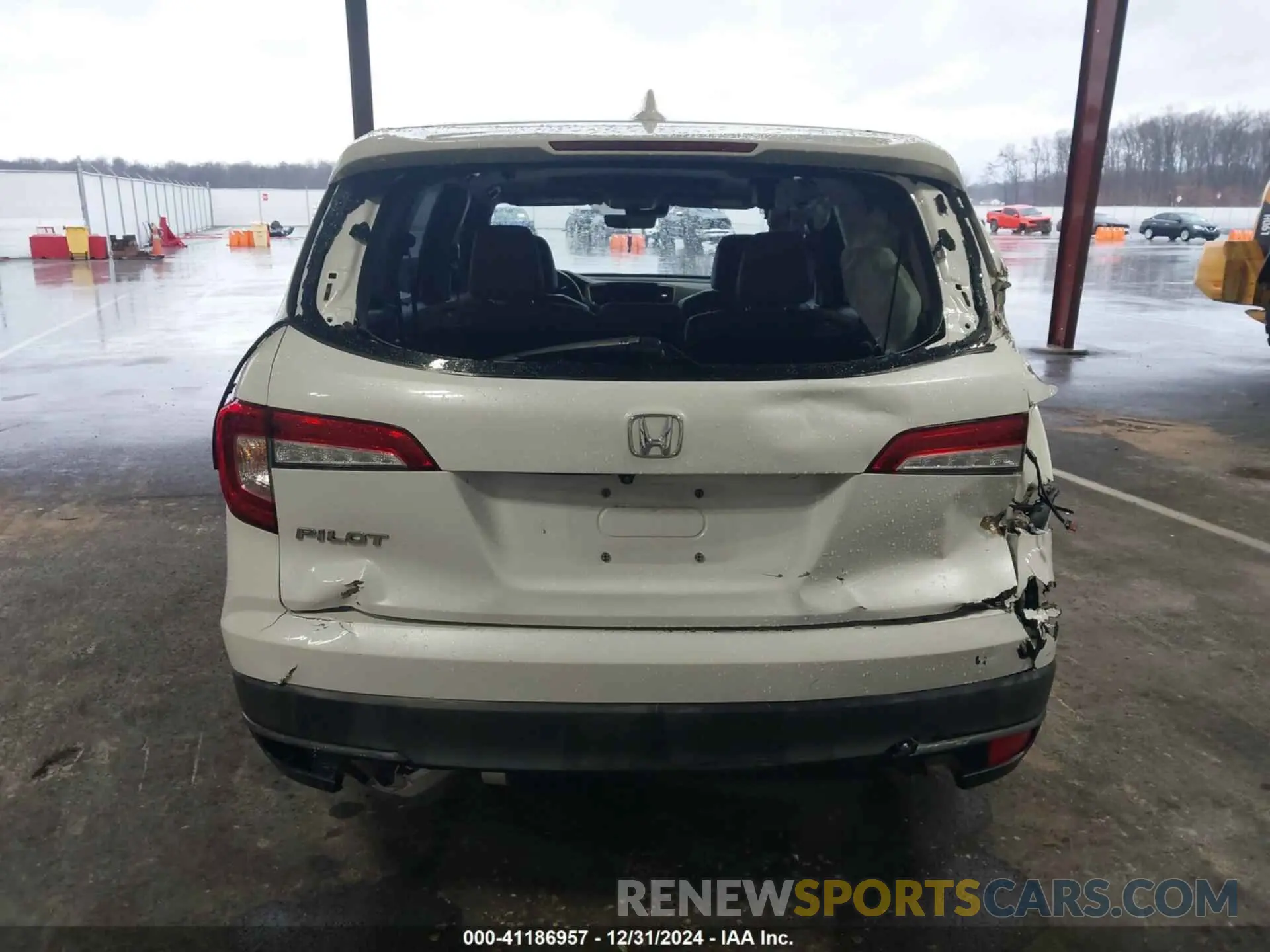 16 Photograph of a damaged car 5FNYF5H57MB022843 HONDA PILOT 2021
