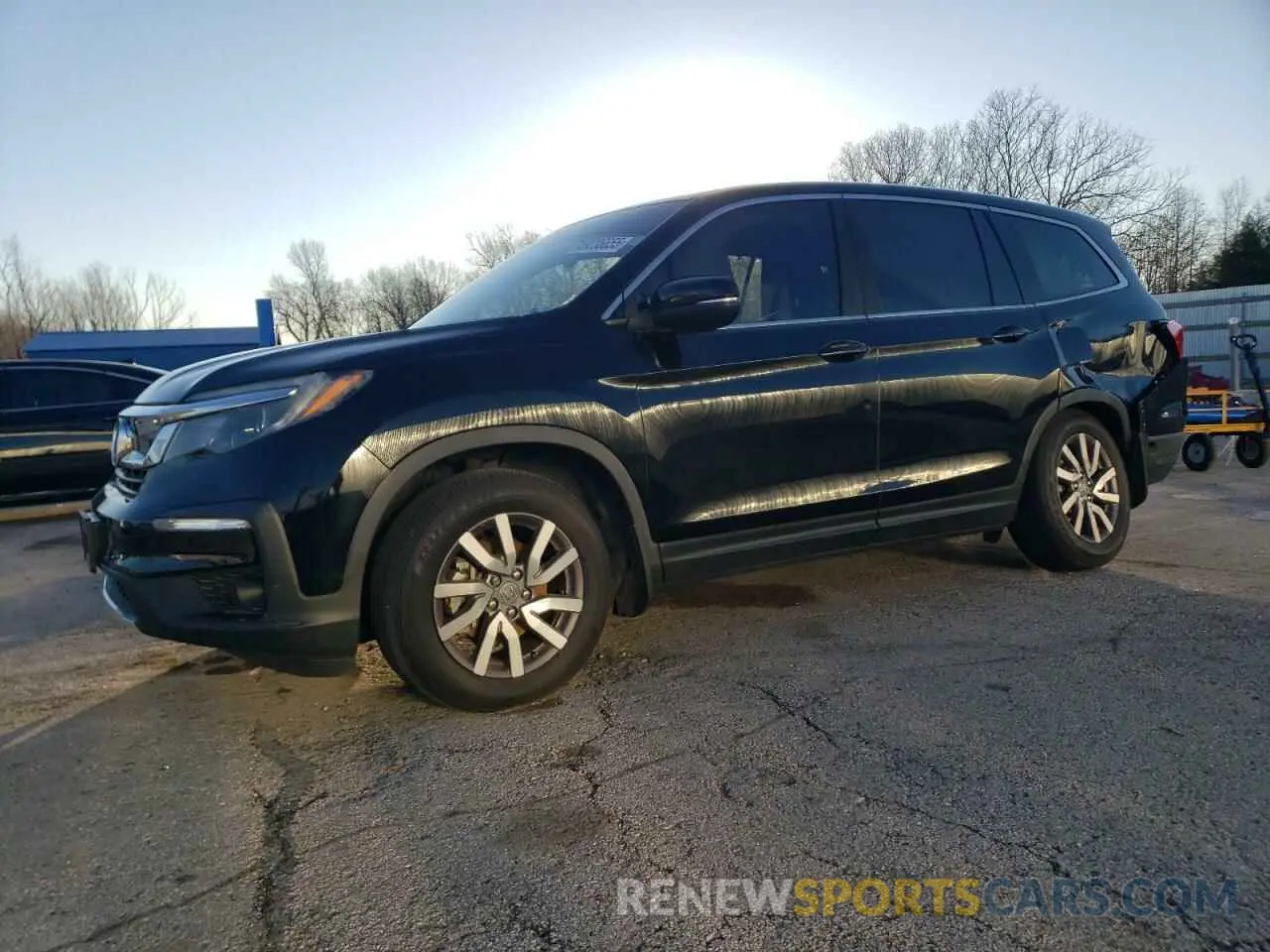 1 Фотография поврежденного автомобиля 5FNYF5H58MB019823 HONDA PILOT 2021