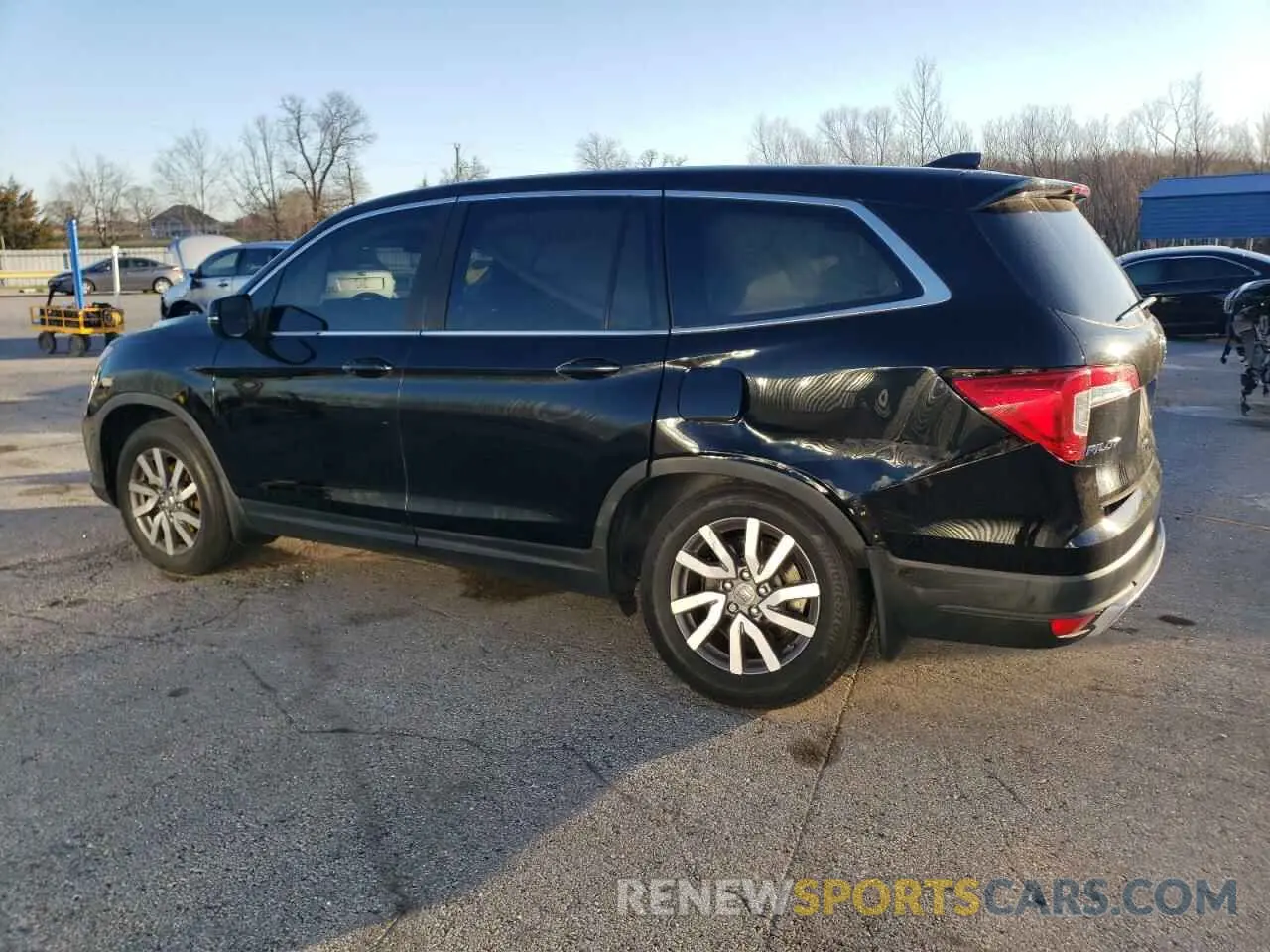 2 Фотография поврежденного автомобиля 5FNYF5H58MB019823 HONDA PILOT 2021