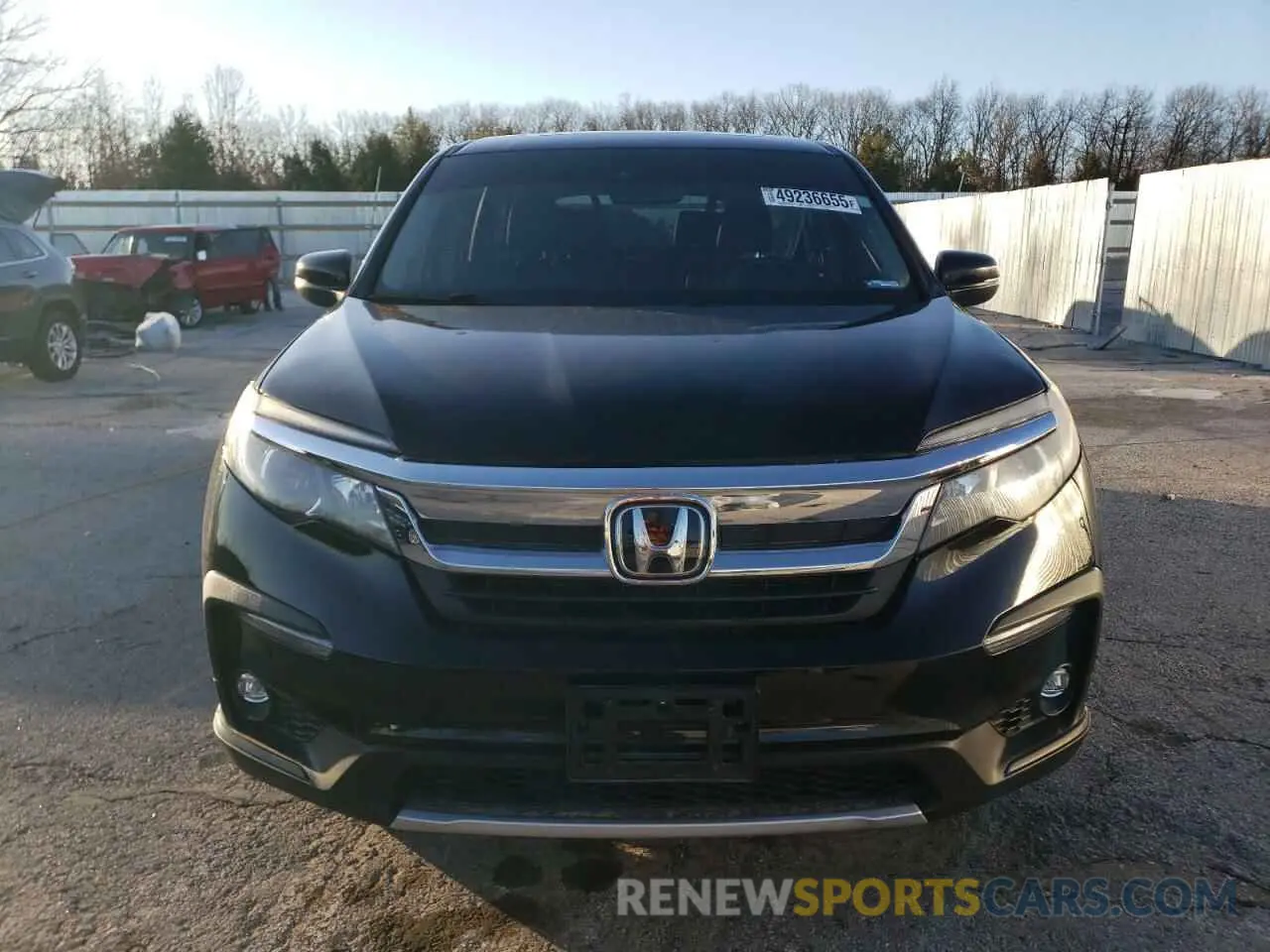5 Фотография поврежденного автомобиля 5FNYF5H58MB019823 HONDA PILOT 2021