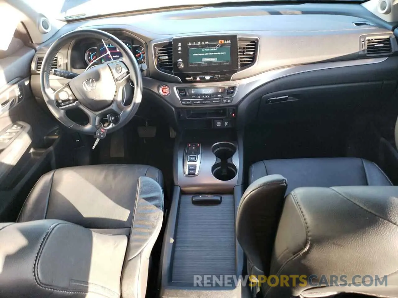 8 Фотография поврежденного автомобиля 5FNYF5H58MB019823 HONDA PILOT 2021