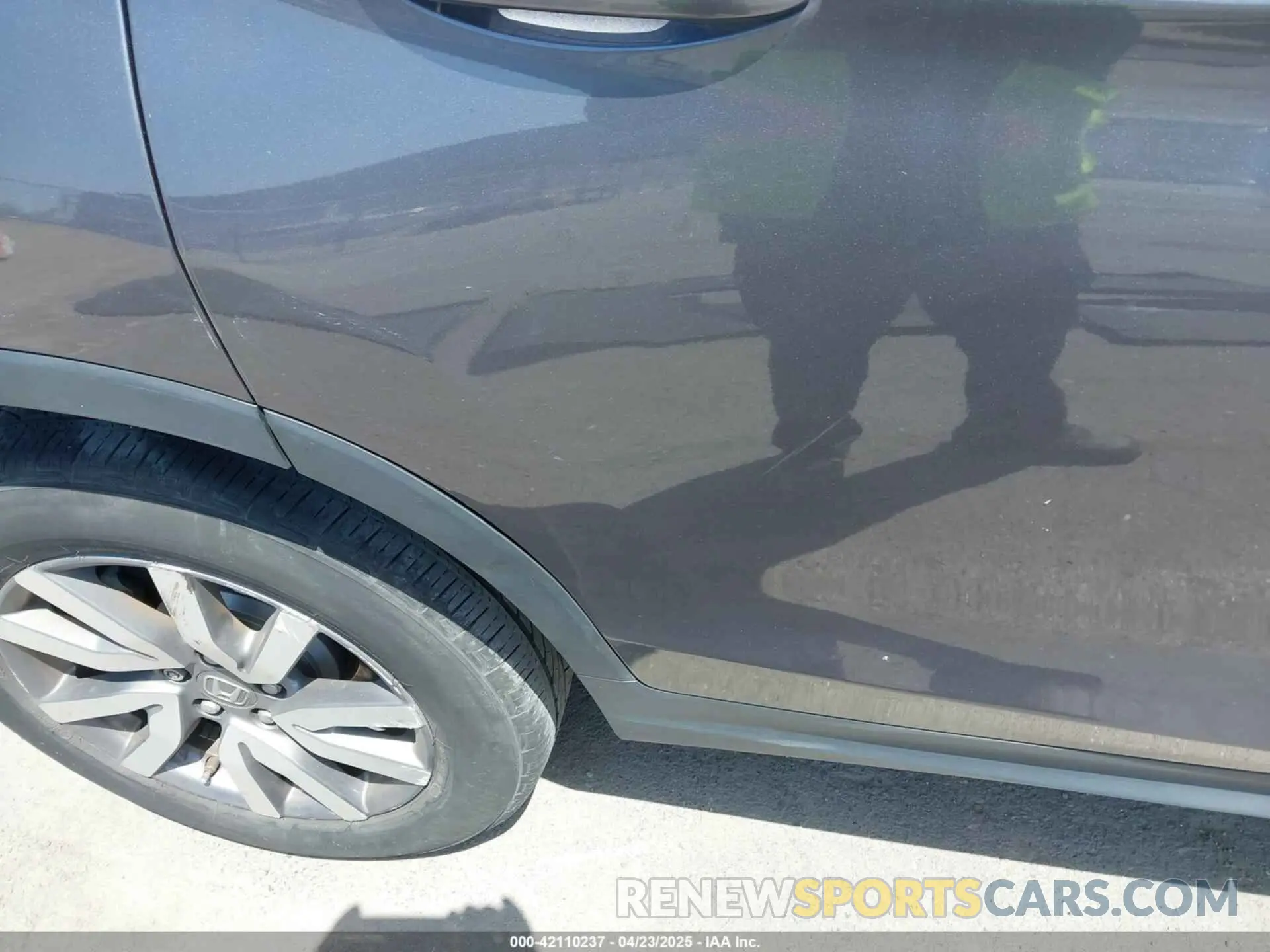6 Фотография поврежденного автомобиля 5FNYF5H59MB021306 HONDA PILOT 2021