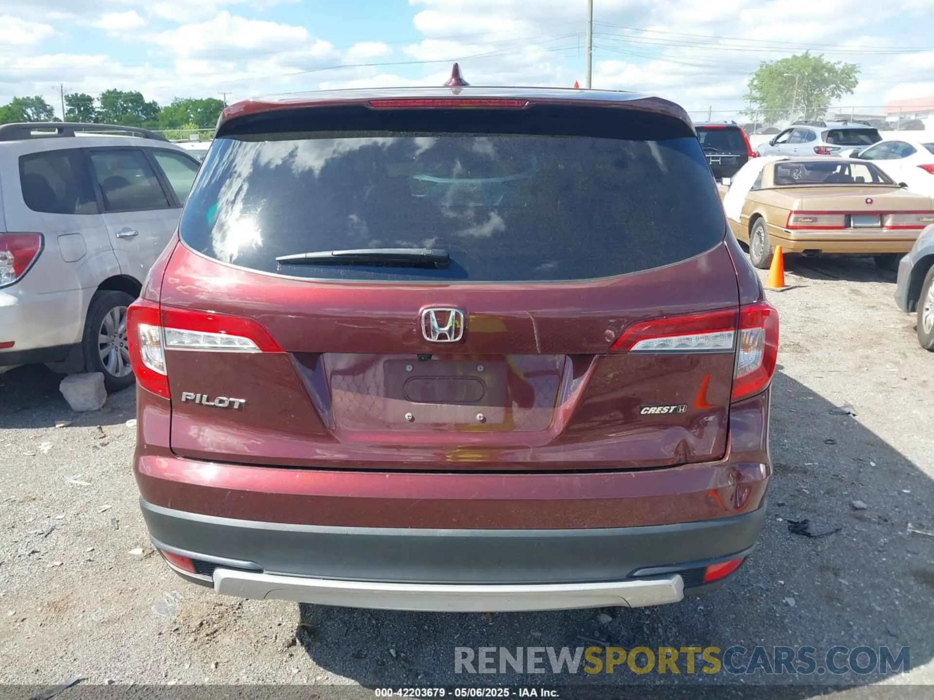 16 Фотография поврежденного автомобиля 5FNYF5H5XMB042472 HONDA PILOT 2021