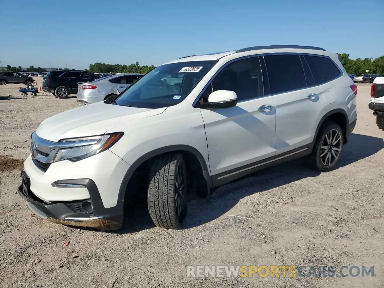 1 Фотография поврежденного автомобиля 5FNYF5H63MB027322 HONDA PILOT 2021