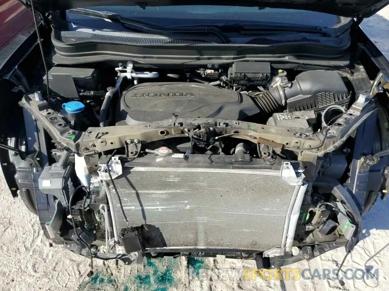 12 Фотография поврежденного автомобиля 5FNYF5H67MB017344 HONDA PILOT 2021