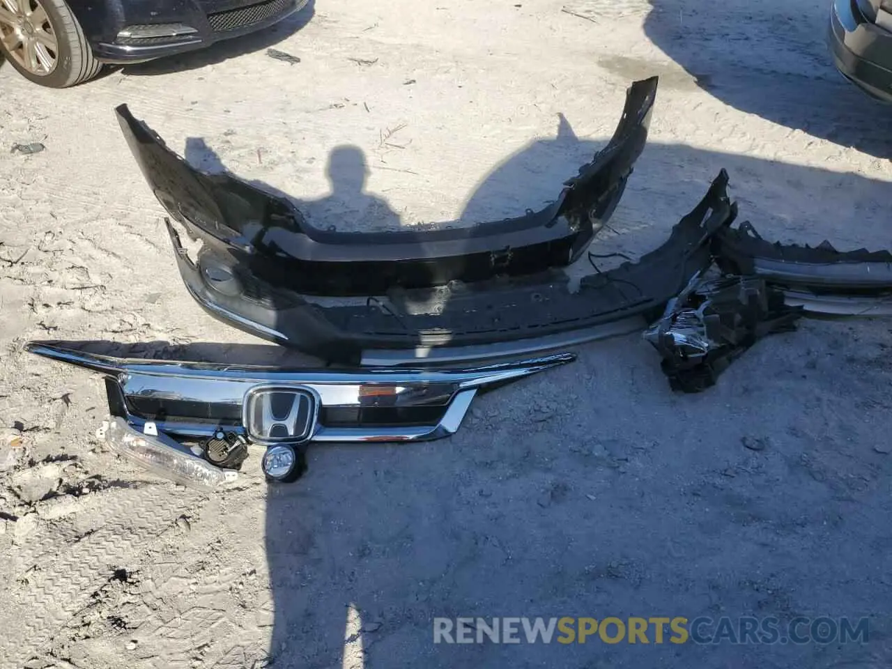 13 Фотография поврежденного автомобиля 5FNYF5H67MB017344 HONDA PILOT 2021